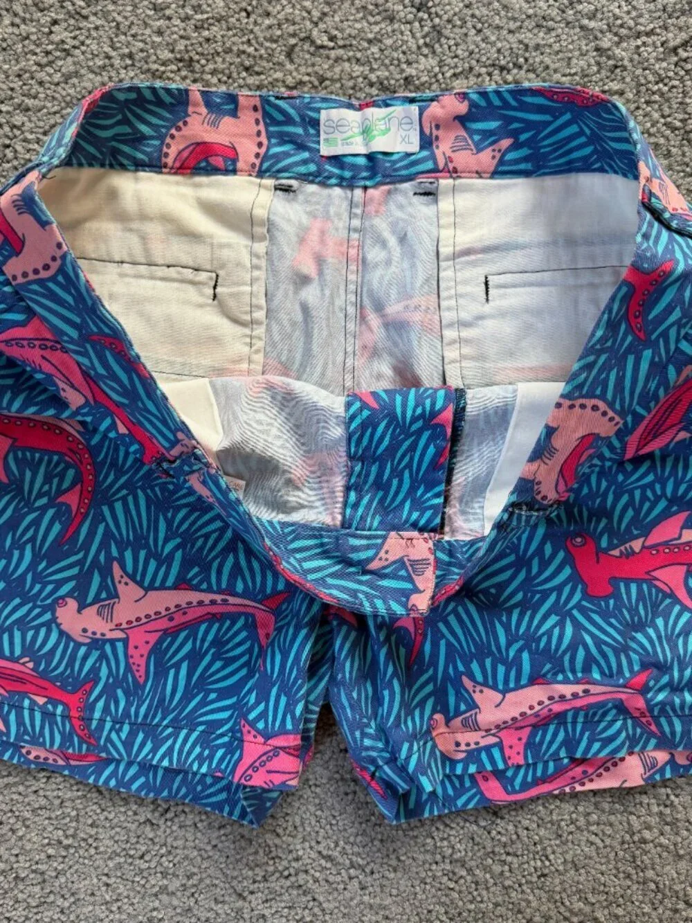 Seaplane Hammerhead Microfiber Short -Ltd. Ed. #106 of 195 - Men's Size XL - EUC